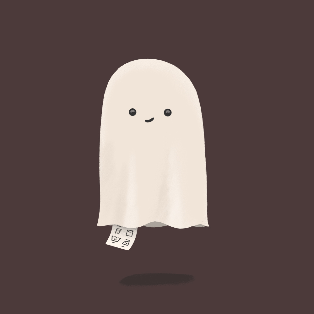 cute ghost figure